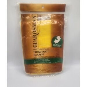Guardsman Multi-Purpose Yellow Dusting Polishing Cloth Soft Washable Reusable